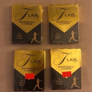 1993 Flair Premiere Baseball Cards